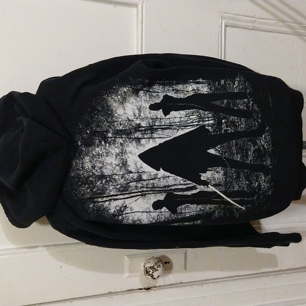 The Walking Dead TWD zip-up hoodie with Michonne.  Sz M